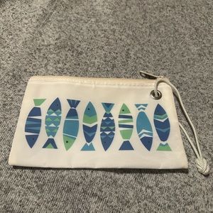 NWOT- Sea Bag fish wristlet